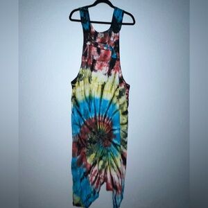 COLINE Tie-Dye Colorful Jumper Size L/XL.